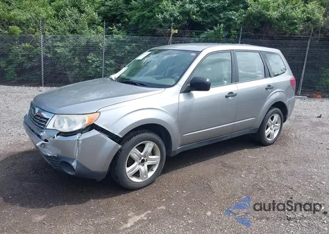 2010 Subaru Forester 2.5X from USA, damaged, VIN JF2SH6AC3AH725318